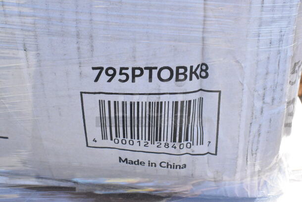 23 BRAND NEW Boxes Including 2 Box 795PTOBK8 Choice Black Microwavable Folded Paper #8 Take-Out Container 6" x 4 3/4" x 2 1/2" - 300/Case, 130CLFKSH Choice Clear Heavy Weight Wrapped Plastic Cutlery Pack - 500/Case, 176CTO4VBK Choice Black 4-Section Slanted Countertop Cup and Lid Organizer, PF35C1CR, 760VP130KR Carnival King Kraft 130 oz. Popcorn Bucket - 150/Case, 5001RT800B Lavex 8" White Hardwound Paper Towel, 800 Feet / Roll - 6/Case, 2 Box 500TO883C3 Choice 10" Round Standard Weight Foil Take-Out Pan - 250/Case, 966TALLFLDB Choice White Tall-Fold 6" x 13" Dispenser Napkin - 8000/Case, 500COLLAR8BR EcoChoice 8 oz. Kraft Coffee Cup Sleeve / Jacket / Clutch - 1200/Case, 128HD12COMBO Choice Heavy Duty 12 oz. Microwavable Translucent Plastic Deli Container and Lid Combo Pack - 240/Case, 500CC12 Choice Clear PET Customizable Plastic Cold Cup - 12 oz. - 1000/Case, 500CC16HD 16 oz. Plastic Cold Cup - 1000/Case, 500MFT Lavex Natural Brown Kraft M-Fold (Multifold) Towel - 4000/Case. 23 Times Your Bid!  - Image 2 of 12