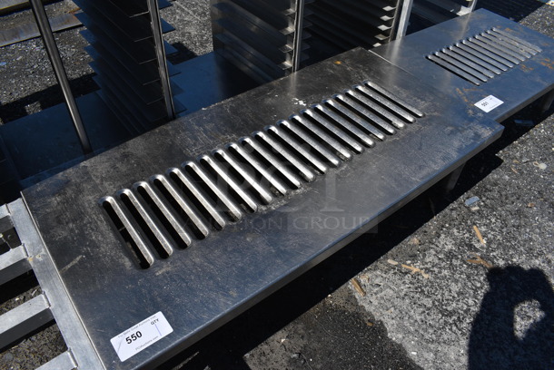 Metal Commercial Dunnage Rack. 48x24x11.5 - Image 2 of 3