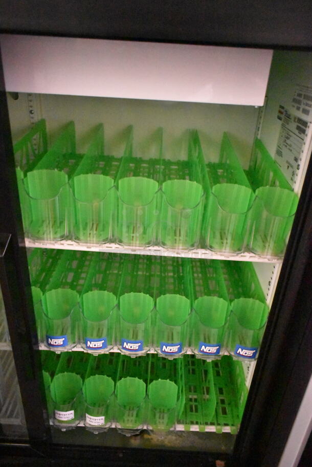 2016 True GDM-41SL-48-HC-LD Metal Commercial 2 Door Reach In Cooler Merchandiser w/ Poly Coated Racks. 115 Volts, 1 Phase. Tested and Powers On But Does Not Get Cold - Image 2 of 4