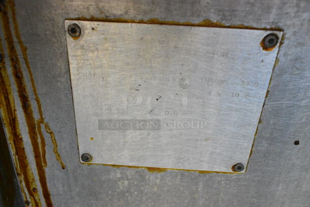 Pitco Frialator Stainless Steel Commercial Floor Style Natural Gas Powered Deep Fat Fryer.  105,000 BTU.  - Image 5 of 6