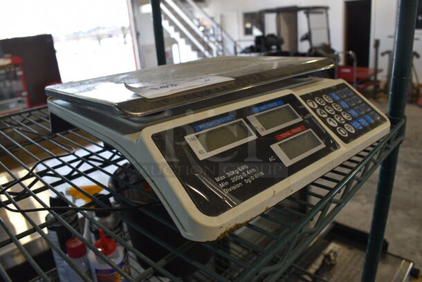 Metal Countertop Food Portioning Scale. Tested and Working! - Image 3 of 5
