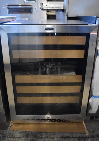 BRAND NEW! Whynter BWR-462DZ Metal Wine Chiller Merchandiser. 115 Volts, 1 Phase. 23.5x22.5x32. Tested and Working!