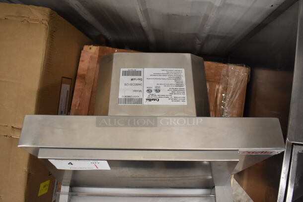 BRAND NEW SCRATCH AND DENT! Estella 348EDS12S 12" Metal Commercial Countertop One Stage Dough Sheeter. 120 Volts, 1 Phase. 19x20x15. Tested and Working! - Image 5 of 7
