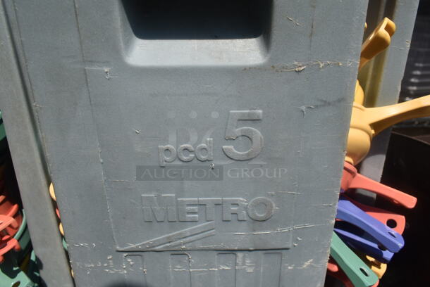 2 Various Plate Racks w/ Contents on Commercial Casters. 23.5x23.5x31, 21x21x32. 2 Times Your Bid! - Image 5 of 5