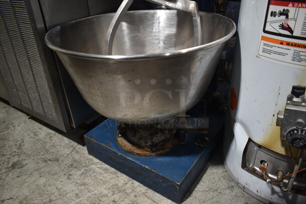 New Bhavna Metal Commercial Countertop Mixer w/ Pastry Attachment and Metal Bowl. Cannot Test Due To Plug Style  - Image 4 of 5