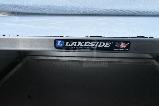 BRAND NEW! Lakeside 660 Stainless Steel 3 Tier Cart on Commercial Casters.  - Image 2 of 4