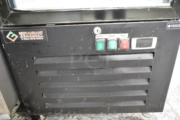 SD240 Metal Commercial Single Door Reach In Cooler Merchandiser w/ Poly Coated Racks. 115 Volts, 1 Phase. Tested and Working! - Image 3 of 6