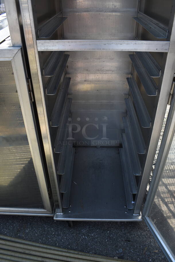 Lockwood CA72-RR18-S-R Dutch Door Display Cabinet For Pans On Commercial Casters. - Image 4 of 7
