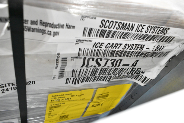 BRAND NEW SCRATCH AND DENT! Scotsman ICS730-4 30" Ice Bin - 652 lbs. Goes GREAT w/ Lots 165 and 172! - Image 3 of 3