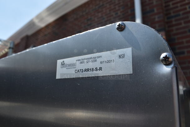 Lockwood CA72-RR18-S-R Dutch Door Display Cabinet For Pans On Commercial Casters. - Image 6 of 7