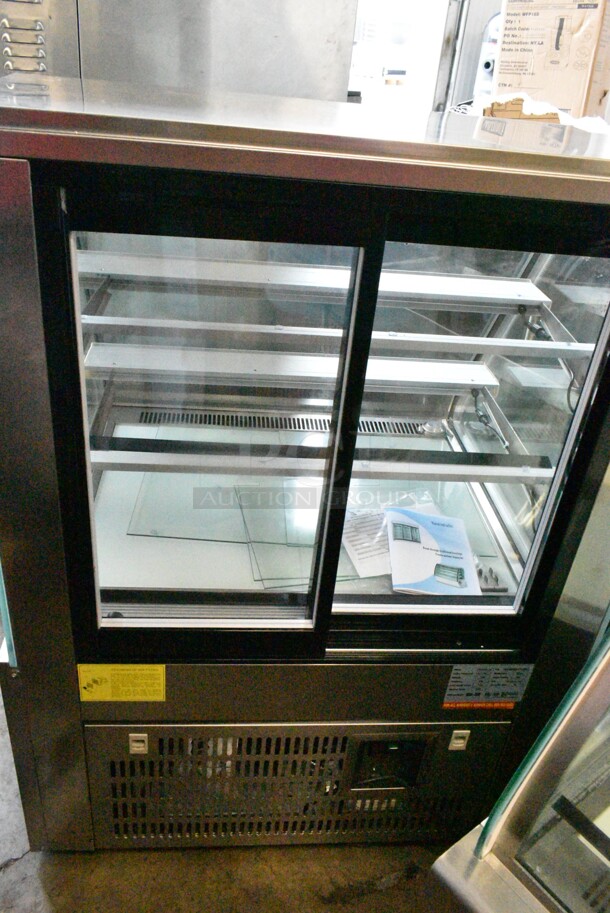 Spartan BCB48-36 Stainless Steel Commercial Floor Style Deli Display Case Merchandiser. 110 Volts, 1 Phase. Tested and Working! - Image 4 of 10