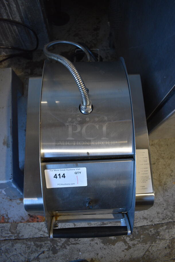 2013 Electrolux HSG Model HSPPUS Stainless Steel Commercial Countertop Electric Powered Panini Press. 208 Volts, 1 Phase. 14x24x21 - Image 7 of 7
