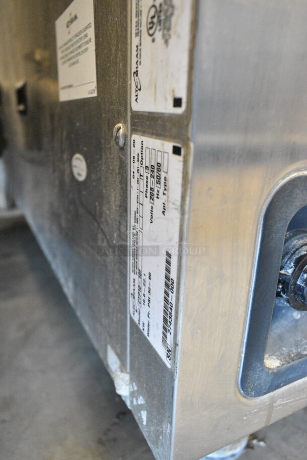 2020 Alto Shaam CTP10-10E Stainless Steel Commercial Electric Powered Combi Convection Oven w/ Stand. 208-240 Volts, 3 Phase.  - Image 6 of 6