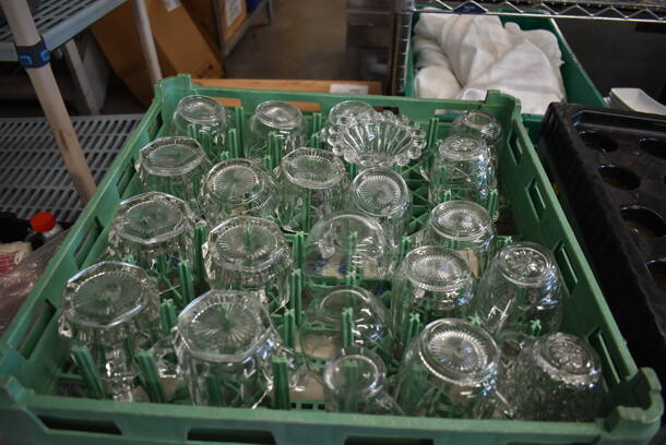 ALL ONE MONEY! Lot of 9 Caddies of Various Glasses Including Ceramic Mugs and Glass Stemware - Image 3 of 12