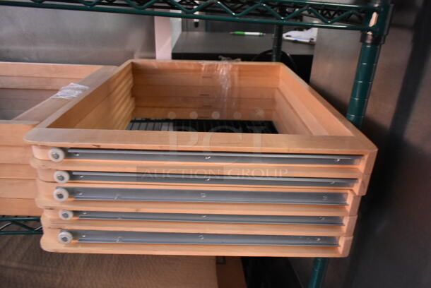 10 Wood Pattern Frames. 10 Times Your Bid! - Image 2 of 4