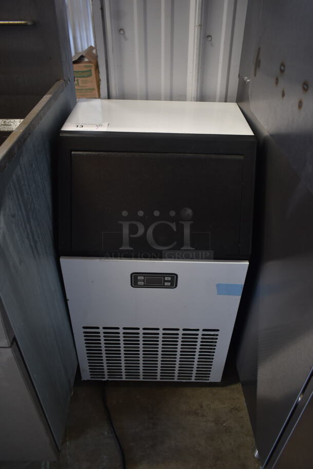 BRAND NEW! Best Choice SKY4153 Stainless Steel Commercial Self Contained Undercounter Ice Machine. 115 Volts, 1 Phase. 