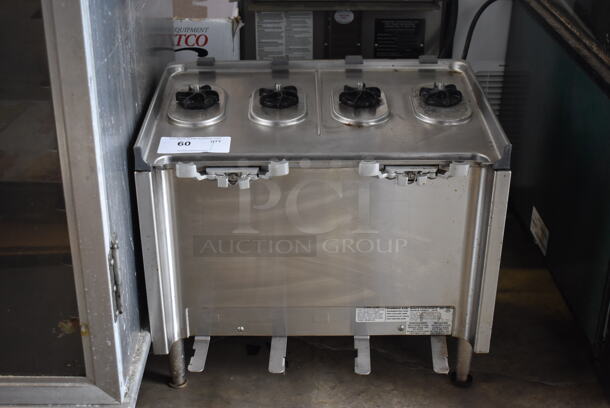 2018 Crathco CS-4E/2D/3D-16 Stainless Steel Commercial Countertop Beverage Dispenser Base. 120 Volts, 1 Phase. 20.5x16x18. Tested and Working!