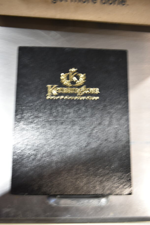 ALL ONE MONEY! Lot of Menu Holders and Binders - Image 9 of 12