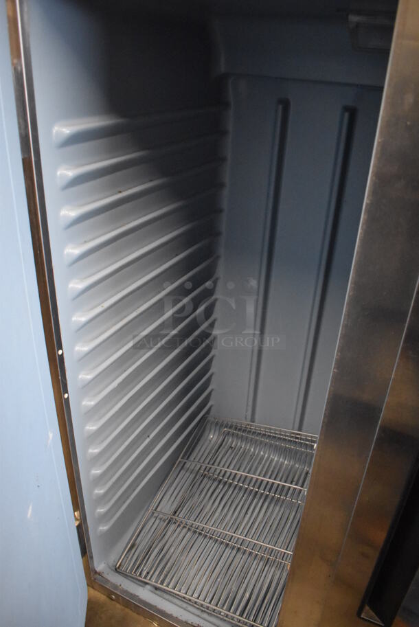 Delfield 6000 XL Stainless Steel Commercial 2 Door Reach In Freezer. 51x32x75. Tested and Working! - Image 4 of 5
