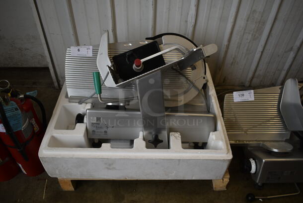 2016 Bizerba GSP H Stainless Steel Commercial Countertop Meat Slicer. 120 Volts, 1 Phase. Tested and Does Not Power On - Image 1 of 10