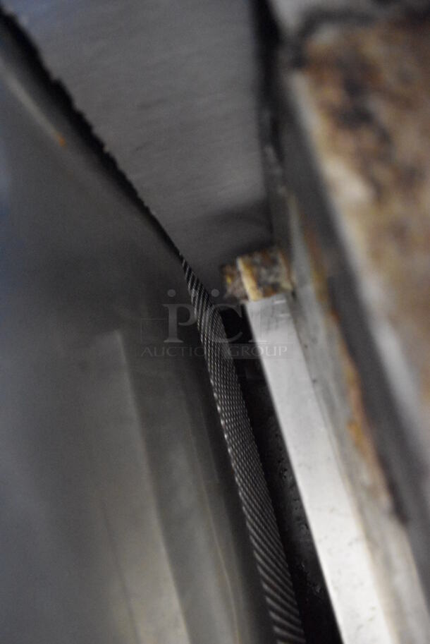 Stainless Steel Commercial Countertop Natural Gas Powered Charbroiler Grill on Stainless Steel Equipment Stand w/ 2 Under Shelves on Commercial Casters. 30x30x29 - Image 6 of 6