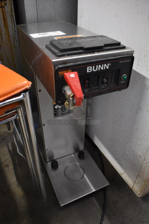 Bunn CWTF15-APS Stainless Steel Commercial Countertop Coffee Machine w/ Hot Water Dispenser. 120 Volts, 1 Phase. 8x21x24 - Image 2 of 4