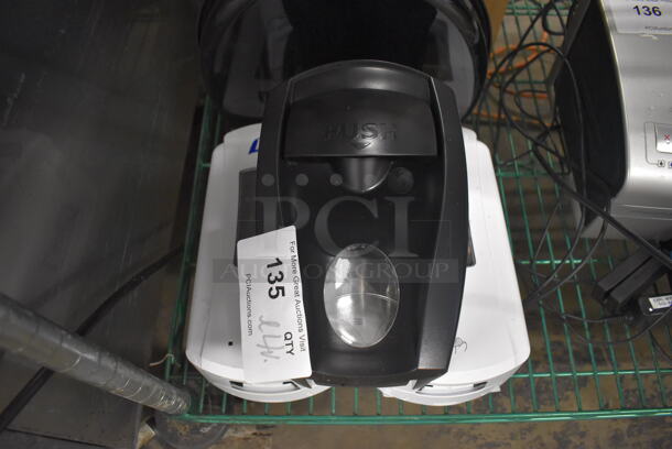 ALL ONE MONEY! Lot of 4 Various Poly Wall Mount Dispensers; 3 Soap and 1 Toilet Paper - Image 2 of 3