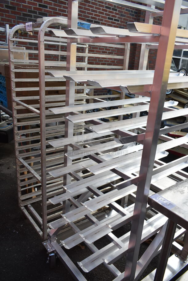 Metal Commercial #10 Can Transport Rack on Commercial Casters.  - Image 3 of 5