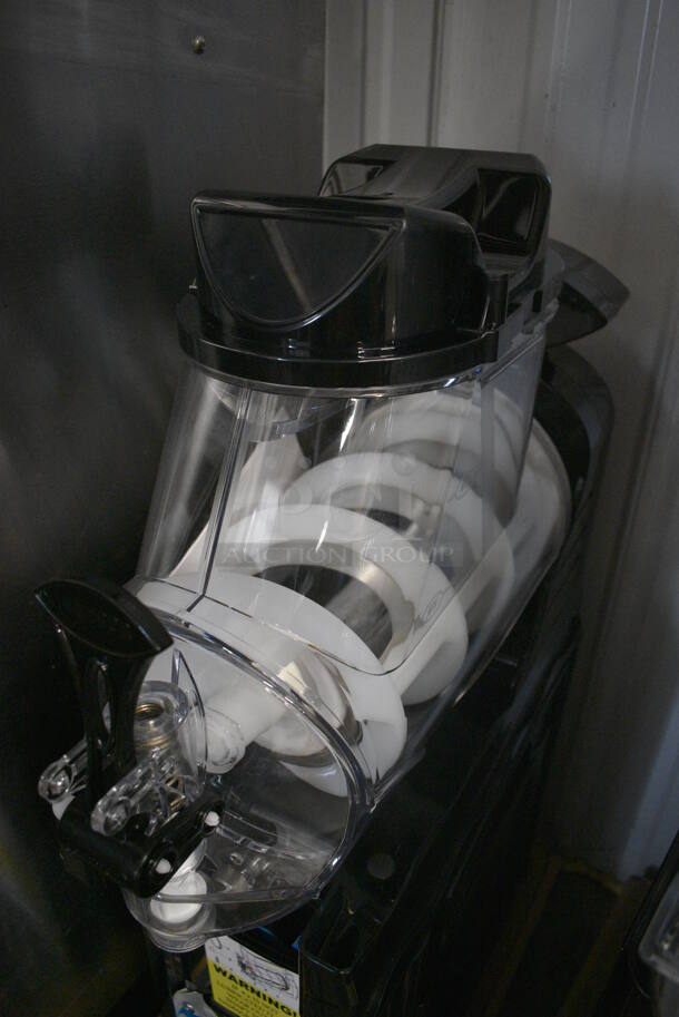 BRAND NEW IN BOX! Narvon Model AURORA 1 Metal Commercial Countertop Single Hopper Slushie Machine. Hopper Has 1.6 Gallon Capacity. 120 Volts, 1 Phase. 8x20x30 - Image 4 of 7