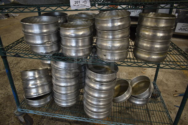 ALL ONE MONEY! Lot of Items on Shelving Unit Including Metal Round Baking Pans. Does Not Include Shelving Unit. - Image 5 of 7