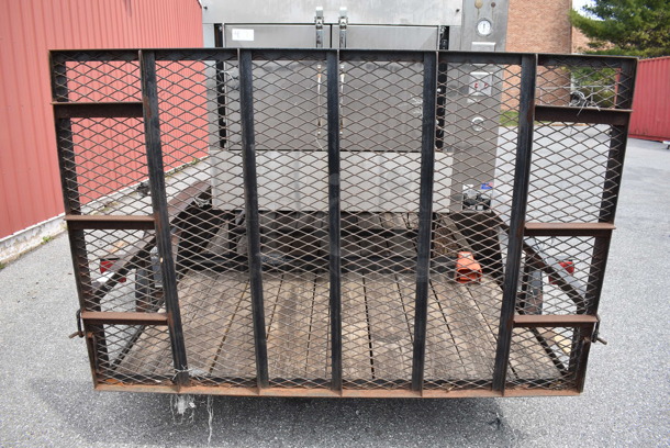 Bye-Rite Trailers Metal Flat Top Open Trailer w/ Rear Lowering Ramp. Does Not Have Title. Oven Will Be Removed From The Trailer Unless The Same Bidder Wins Both Lots 4 and 5.  - Image 9 of 12