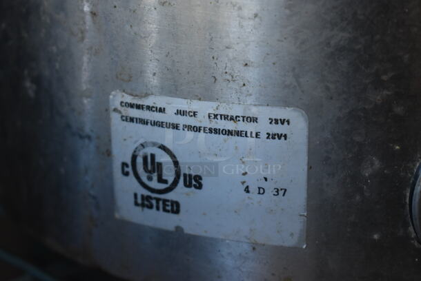 Miracle Exclusives MJ800 Commercial Centrifugal Fruit & Vegetable Juice Extractor. Tested and Working!  - Image 7 of 7