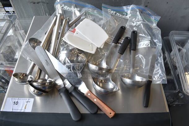 ALL ONE MONEY! Lot of Various Utensils Including Ladles - Image 1 of 10