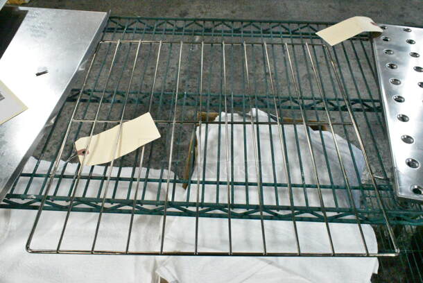 4 BRAND NEW SCRATCH AND DENT! Items Including 3698230368 Frymaster 8230368 17" x 18" Chicken / Fish Plate for MJCF Fryers, 3698102235 Frymaster 8102235 Basket Support Rack, 3691080220SP Frymaster 1080220SP 20" x 22 1/4" Cover for RE80 Fryers, 3698239414 Frymaster 8239414 14 5/8" x 19 3/8" Stainless Steel Full Pot Fryer Cover. 4 Times Your Bid!  - Image 5 of 10