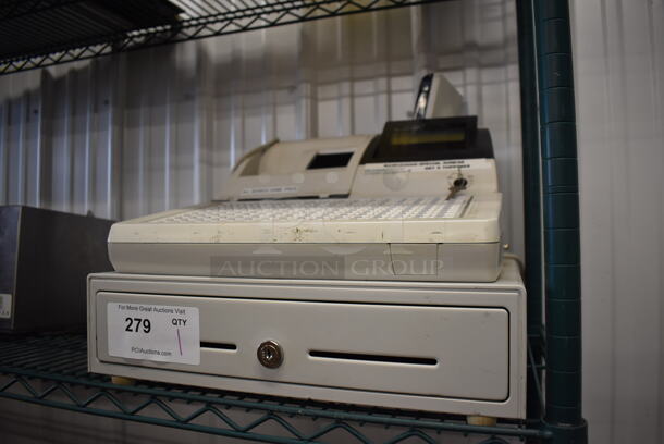 Sam4S ER-5200M Countertop Electronic Cash Register. 16x18x15 - Image 3 of 5