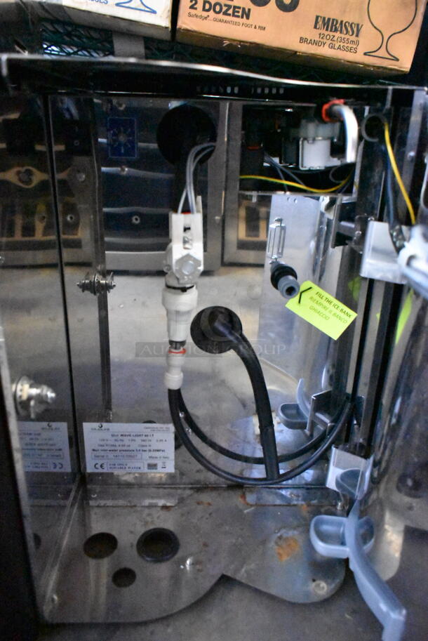BluPura WAVE LIGHT 60I.T Stainless Steel Countertop Hot & Chilled Water Dispenser. 115 Volts, 1 Phase.  - Image 3 of 5