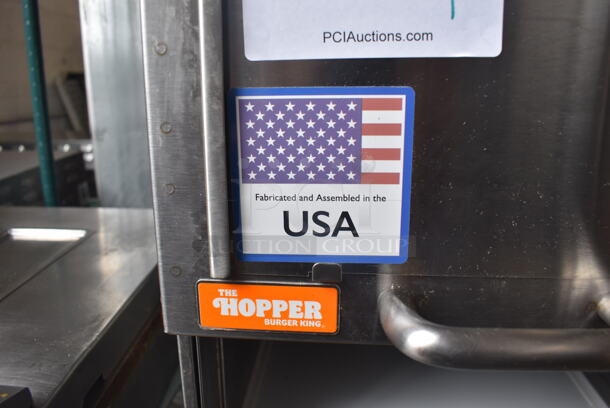 2022 Menumaster OC24HBK Commercial Stainless Steel Electric Countertop Microwave. 208/240V.  - Image 2 of 11