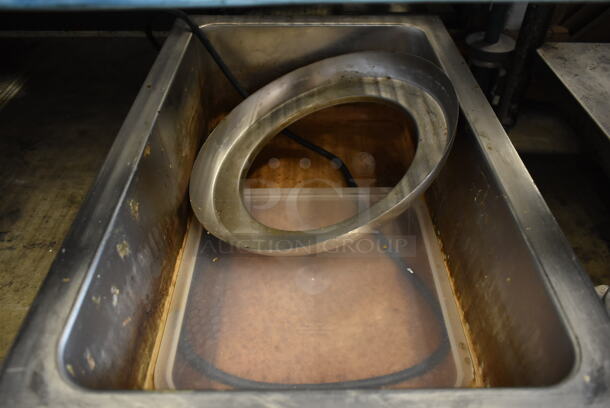 Winco FW-S600 Stainless Steel Commercial Countertop Food Warmer. 120 Volts, 1 Phase. Tested and Working! - Image 2 of 7