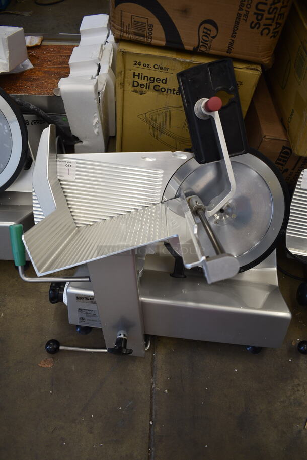 2019 Bizerba GSP H Stainless Steel Commercial Countertop Meat Slicer. 120 Volts, 1 Phase. Tested and Working! - Image 4 of 7