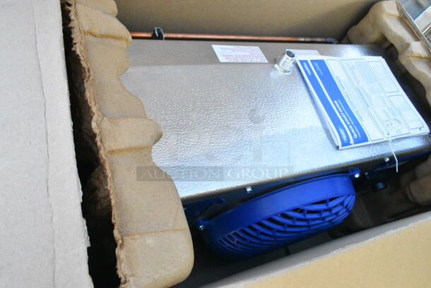 BRAND NEW! 2 American Panel Walk In Boxes; 7'x10' Cooler and 4'x10' Walk In Freezer That Make Up 1 
 11.5'x10' Combo Walk In Box w/ Bohn BEL0045BS6EEAB0200 230 Volt, 1 Phase Evaporator Fan, Bohn BEL0060BS6AMAB0200 230 Volt, 1 Phase Evaporator Fan, Copeland FFAL-A14Z-CFV-075 208-230 Volt, 1 Phase Compressor, Copeland Compressor, 2 Box Strip Curtains. 2 Times Your Bid! - Image 7 of 12