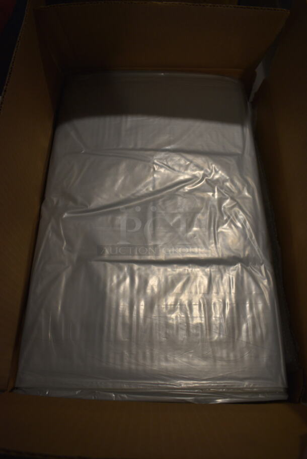 Box of Royal DID 33x39 Clear Plastic Bags