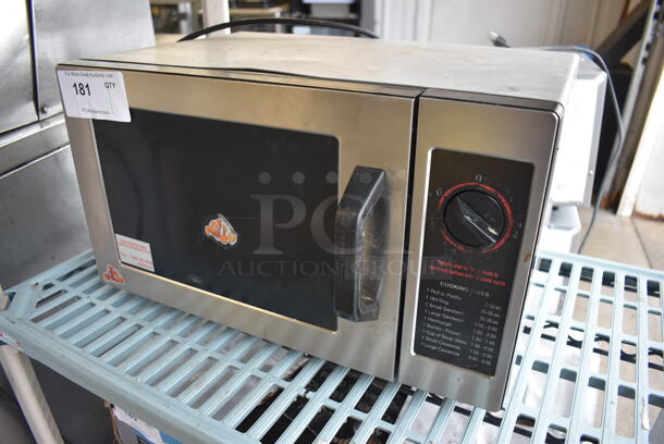 2010 Panasonic NE-1024F Stainless Steel Commercial Countertop Microwave Oven. 120 Volts, 1 Phase. 20x15x12 - Image 2 of 7