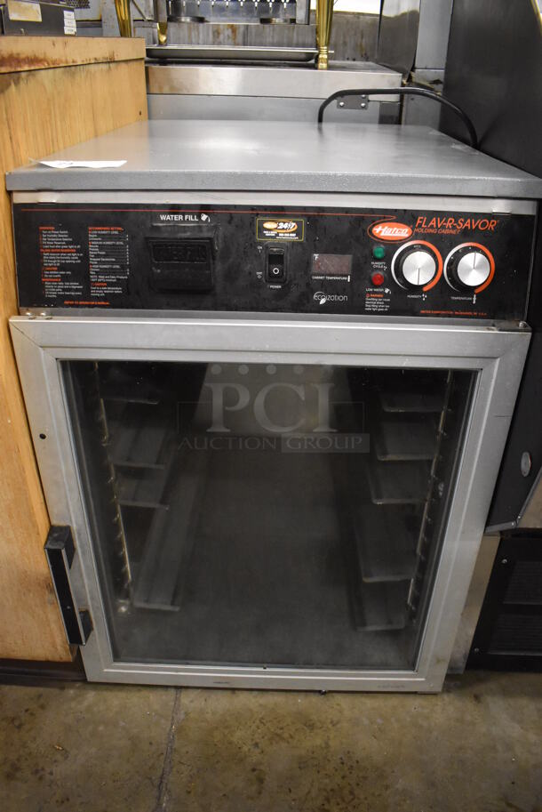 Hatco Flav-r-savor Metal Commercial Countertop Heated Holding Cabinet Merchandiser. 23x29x31. Tested and Working!
