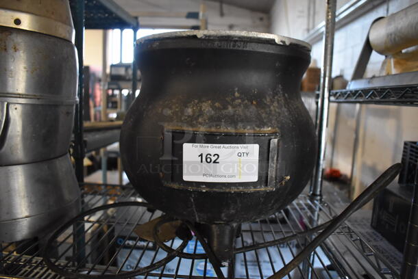 Metal Commercial Countertop Soup Kettle Food Warmer. 14x14x13. Tested and Powers On But Does Not Get Warm - Image 4 of 5