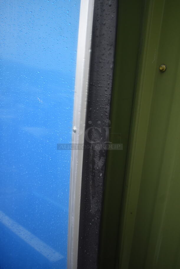 BRAND NEW SCRATCH AND DENT! Metal Traffic Door Swinging Kitchen Door.  - Image 4 of 6