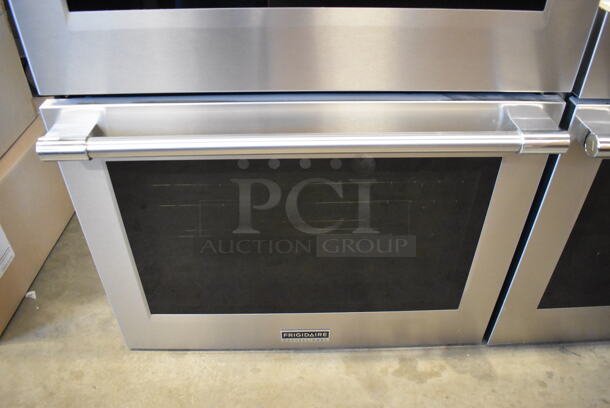 BRAND NEW SCRATCH AND DENT! Frigidaire Electrolux PCWD3080AF Stainless Steel Electric Powered Double Stack Convection Oven w/ View Through Doors. 30x26x51 - Image 3 of 9