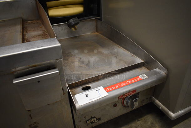 Star Max Stainless Steel Commercial Countertop Electric Powered Flat Top Griddle. 208-240 Volts, 1 Phase. 15x26x15 - Image 4 of 5