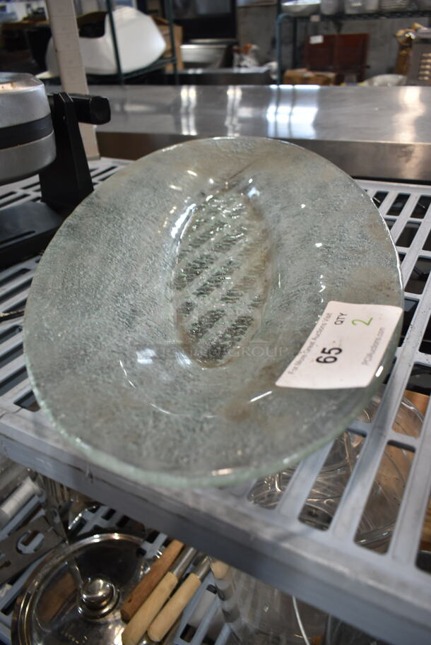 ALL ONE MONEY! Lot of 2 Dishes; Tray and Cake Stand. - Image 4 of 4