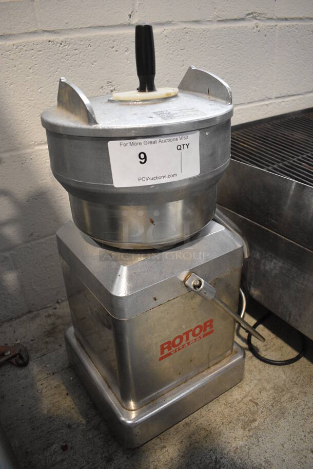 Rotor Stainless Steel Commercial Countertop Juicer. 11x15x22. Tested and Working! - Image 3 of 5