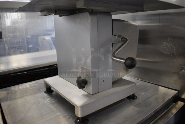Model J-210 Metal Commercial Countertop Bone Saw Meat Saw. 110 Volts, 1 Phase. 19x19x33. Tested and Working! - Image 5 of 8